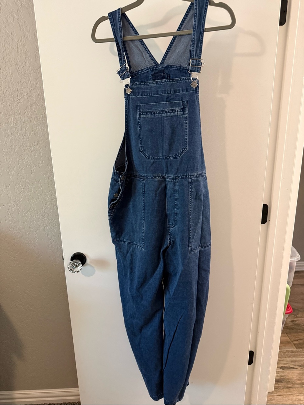 Cherokee Dark Blue Denim Women's Overalls
